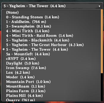 XPortal UI dropdown